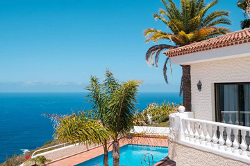 seaview home in Spain